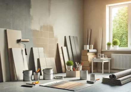 Почему материалы лучше заказывать по этапам ремонта