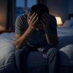 Тревожные мысли перед сном поддерживают бессонницу и напряжение